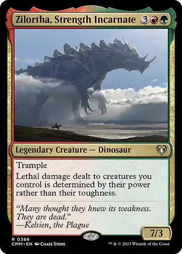 Zilortha, Strength Incarnate - cmm Spoiler