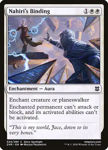 Nahiri's Binding - znr Spoiler