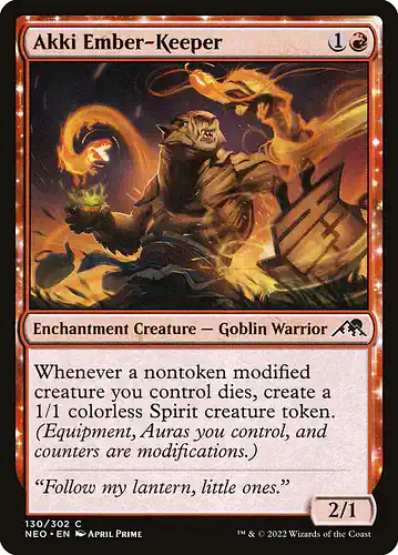Akki Ember-Keeper - neo Spoiler