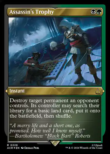 Assassin's Trophy - acr Spoiler