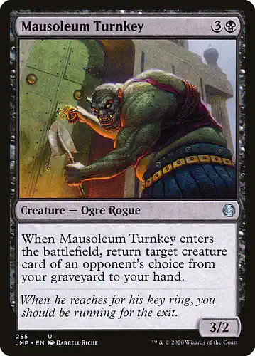 Mausoleum Turnkey - jmp Spoiler