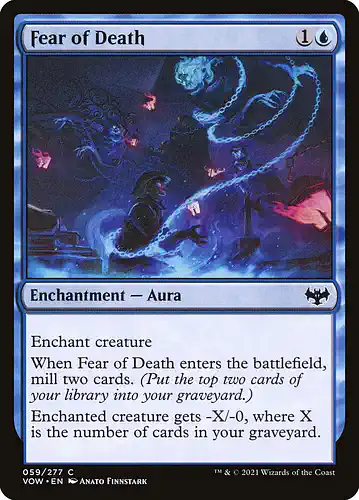 Fear of Death - vow Spoiler