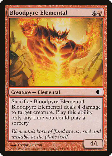 Bloodpyre Elemental - ala Spoiler