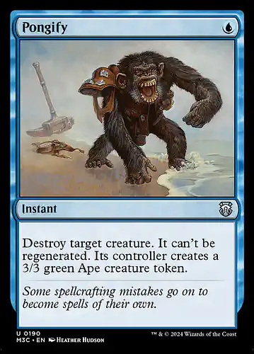 Pongify - m3c Spoiler