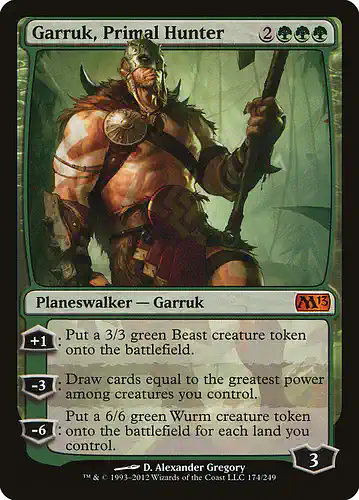 Garruk, Primal Hunter - m13 Spoiler