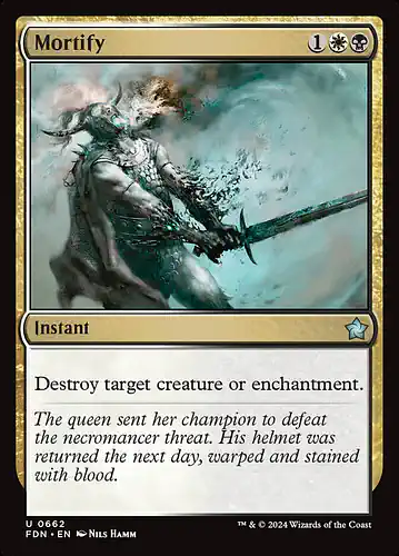 Mortify - fdn Spoiler