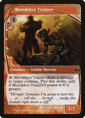 Bloodshot Trainee - fut Spoiler