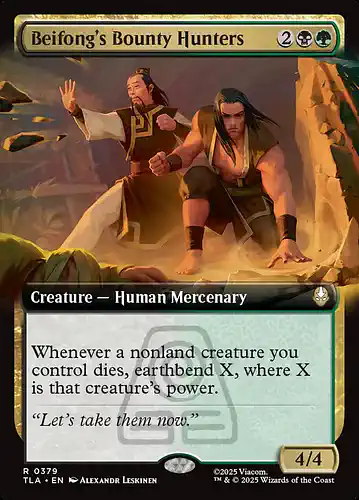 Beifong's Bounty Hunters - tla Spoiler
