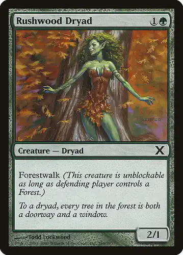 Rushwood Dryad - 10e Spoiler