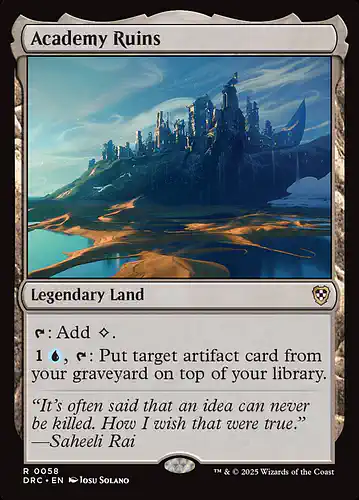 Academy Ruins - drc Spoiler
