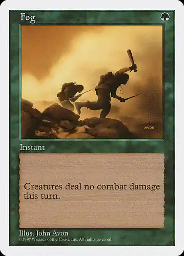 Fog - 5ed Spoiler