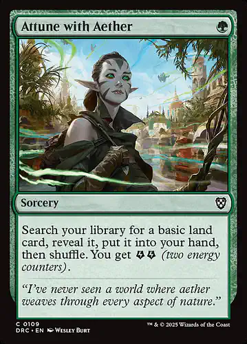 Attune with Aether - drc Spoiler
