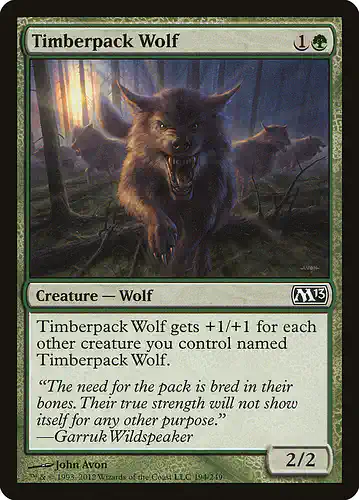 Timberpack Wolf - m13 Spoiler