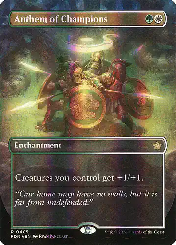 Anthem of Champions - fdn Spoiler