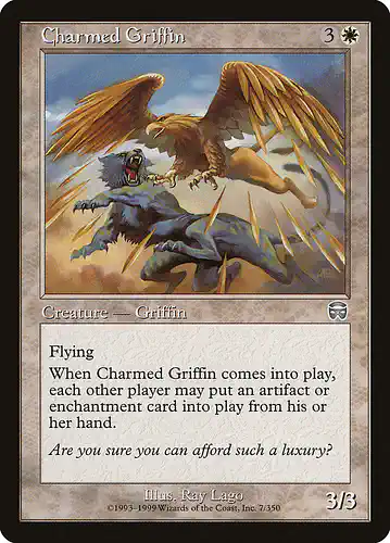 Charmed Griffin - mmq Spoiler