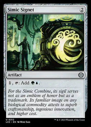 Simic Signet - lcc Spoiler