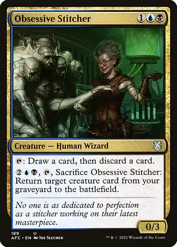 Obsessive Stitcher - afc Spoiler
