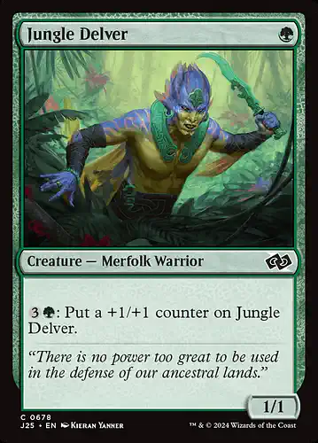 Jungle Delver - j25 Spoiler