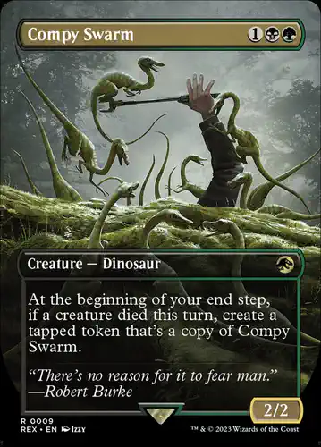 Compy Swarm - rex Spoiler