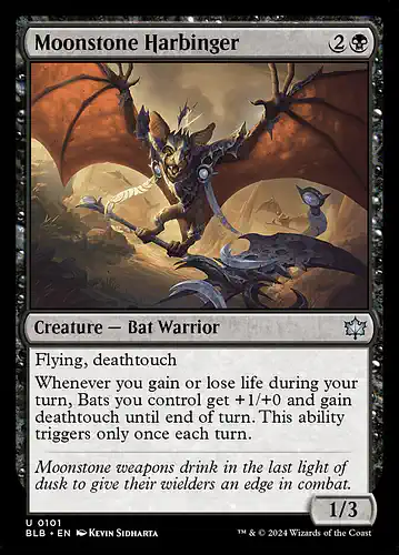 Moonstone Harbinger - blb Spoiler