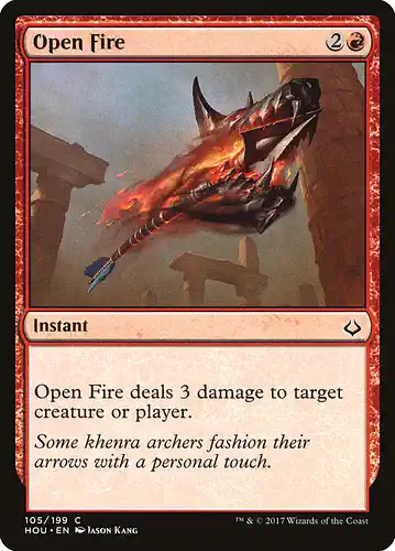 Open Fire - hou Spoiler