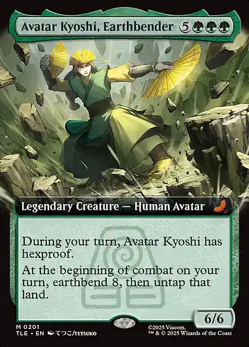 Avatar Kyoshi, Earthbender - tle Spoiler