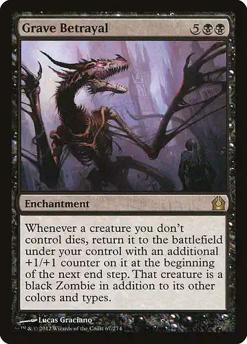 Grave Betrayal - rtr Spoiler