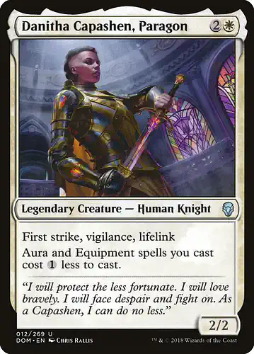 Danitha Capashen, Paragon - dom Spoiler