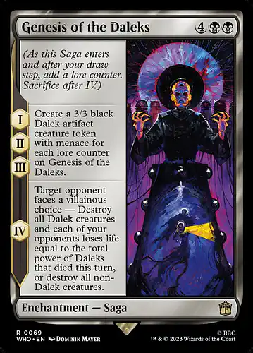 Genesis of the Daleks - who Spoiler