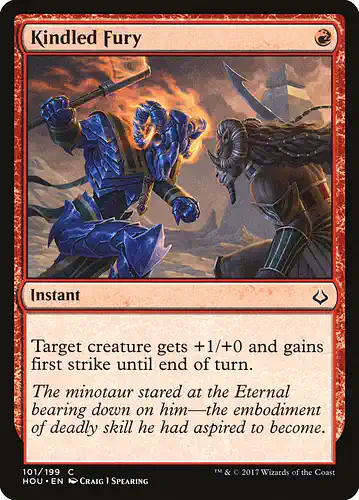 Kindled Fury - hou Spoiler
