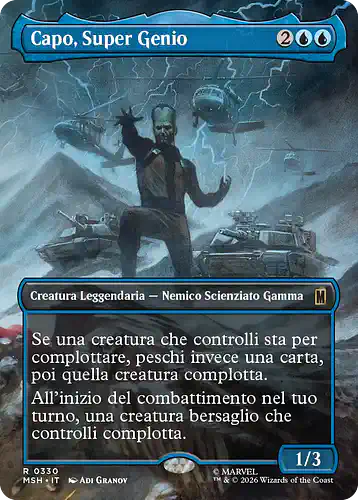 Leader, Super-Genius - msh Spoiler