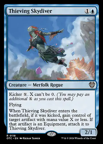 Thieving Skydiver - otc Spoiler