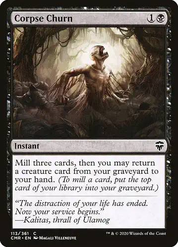 Corpse Churn - cmr Spoiler