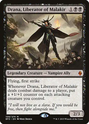 Drana, Liberator of Malakir - bfz Spoiler