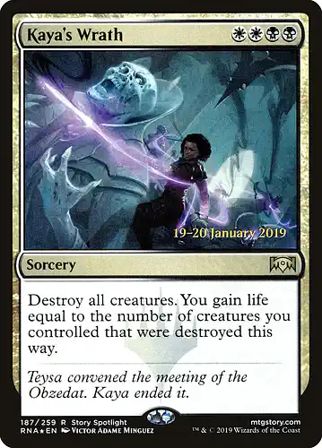 Kaya's Wrath - rna Spoiler