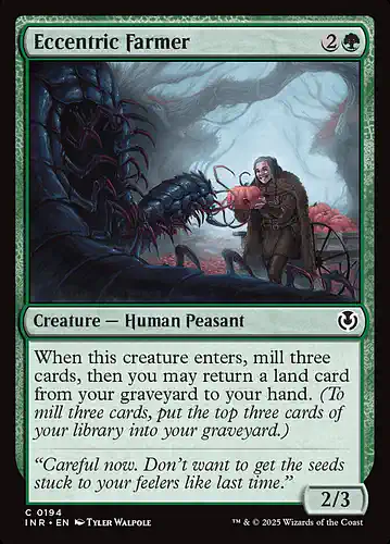Eccentric Farmer - inr Spoiler