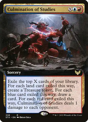 Culmination of Studies - stx Spoiler