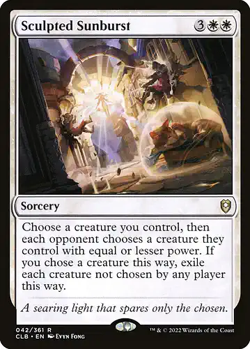 Sculpted Sunburst - clb Spoiler