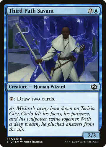 Third Path Savant - bro Spoiler