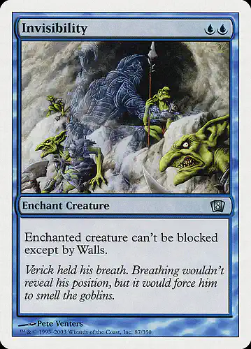 Invisibility - 8ed Spoiler