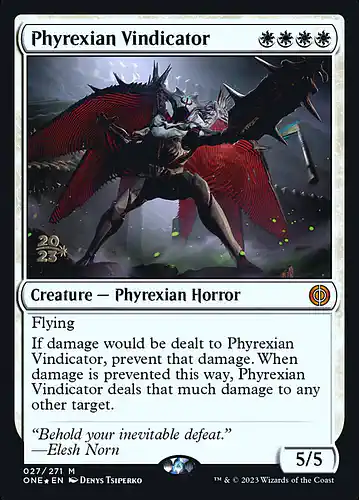Phyrexian Vindicator - one Spoiler