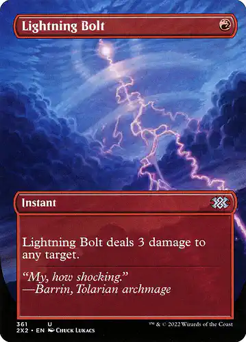 Lightning Bolt - 2x2 Spoiler