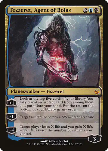 Tezzeret, Agent of Bolas - mbs Spoiler