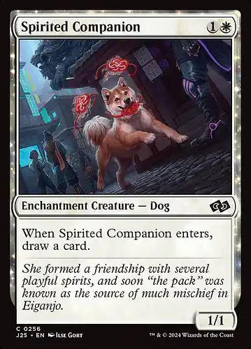 Spirited Companion - j25 Spoiler