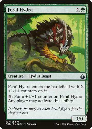 Feral Hydra - bbd Spoiler