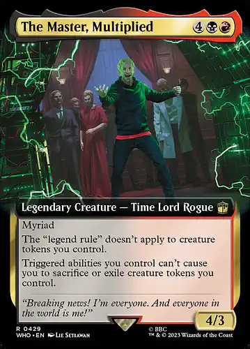 The Master, Multiplied - who Spoiler
