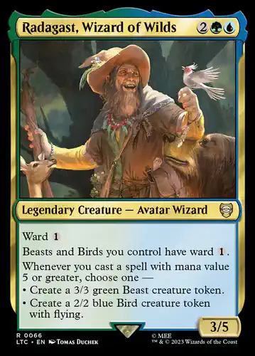 Radagast, Wizard of Wilds - ltc Spoiler