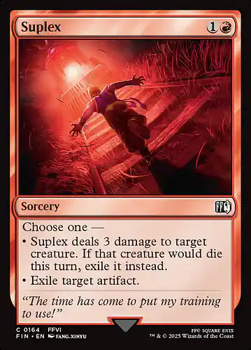 Suplex - fin Spoiler