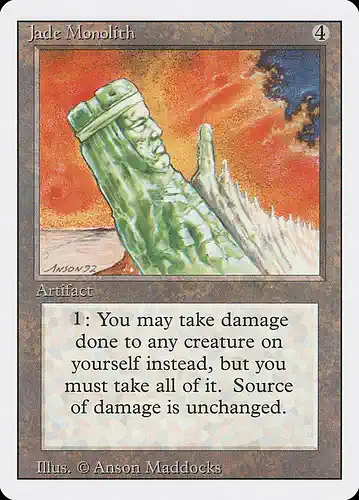 Jade Monolith - 3ed Spoiler