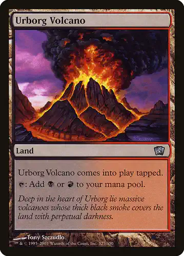 Urborg Volcano - 8ed Spoiler